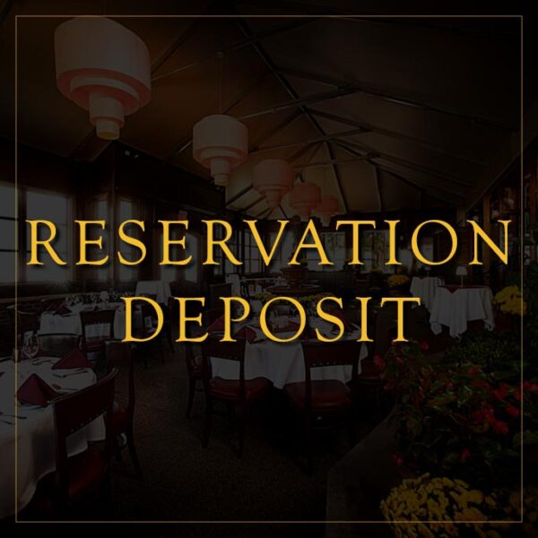Reservation Deposit Jimmy Kelly's Steakhouse